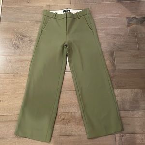 J.Crew Wide-leg pant in bi-stretch cotton